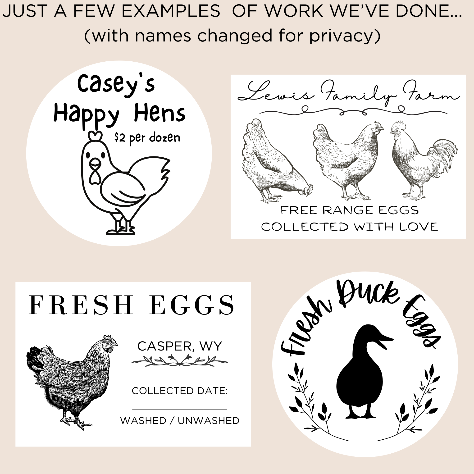 Custom Egg Carton Stickers | Casper Creek Farms for Free Printable Egg Carton Labels